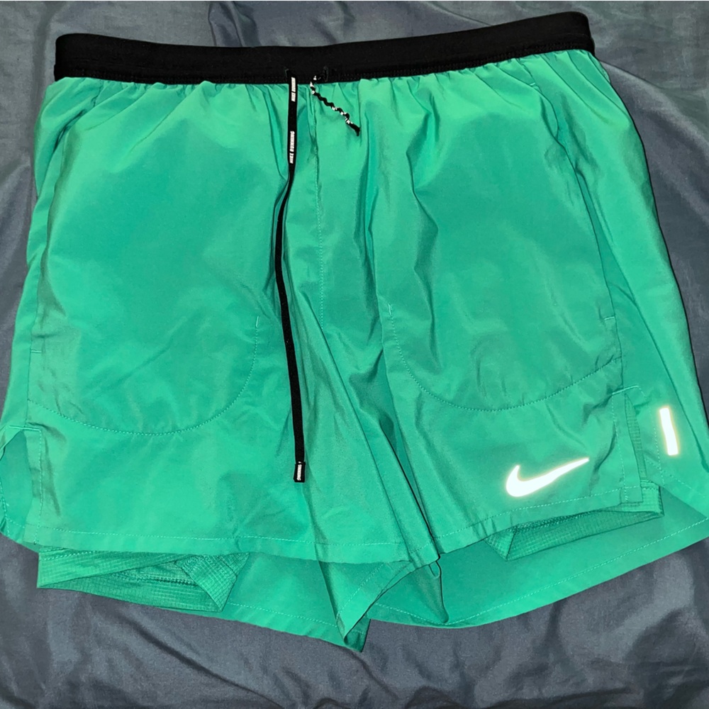 Nike Flex Stride 2 in 1 Running Shorts- Green